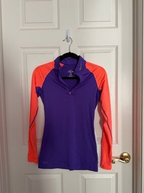 Nike Pro Dri-Fit 1/4 Zip Long Sleeve Top